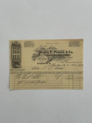 14cm x 10cm Paper - Henry E Peters & Co