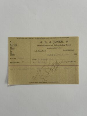 14cm x 10cm Paper - R A Jones