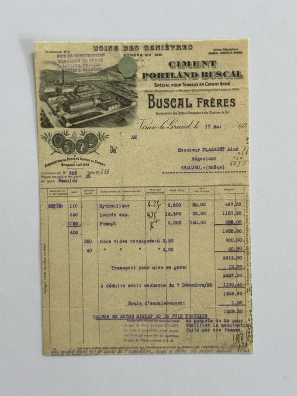 14cm x 10cm Paper - Buscal Freres