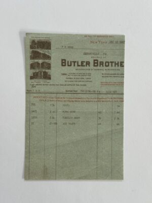 14cm x 10cm Paper - Butler Brothe