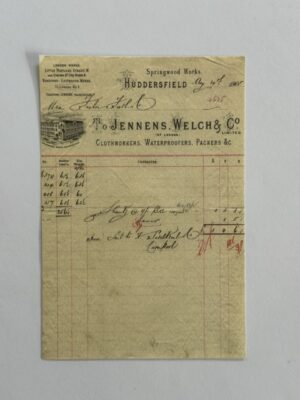 14cm x 10cm Paper - Jennens Welch & Co
