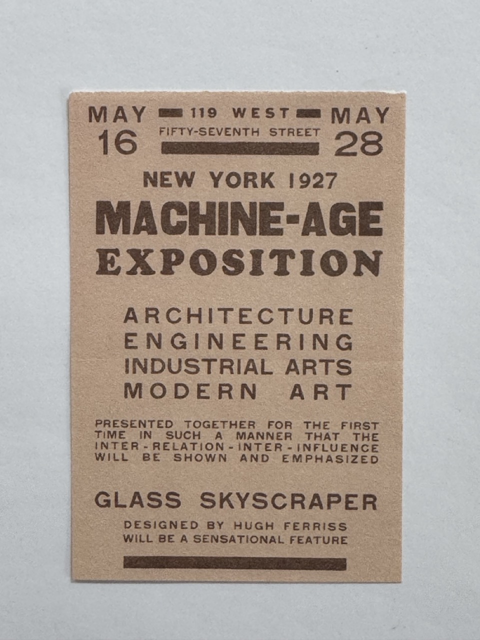 14cm x 10cm Paper - Machine-Age