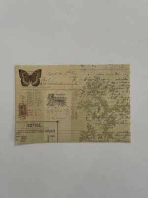 14cm x 10cm Paper - Butterfly
