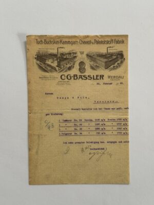 14cm x 10cm Paper - C G Bassler