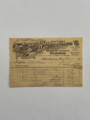 14cm x 10cm Paper - Saeger Milling