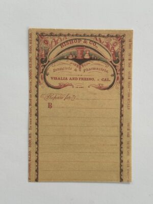 14cm x 10cm Paper - Bishop & Co