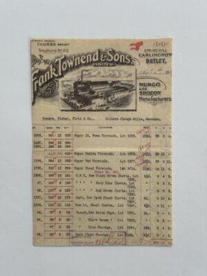 14cm x 10cm Paper - Frank Townend & Sons