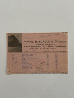 14cm x 10cm Paper - E H Scholl