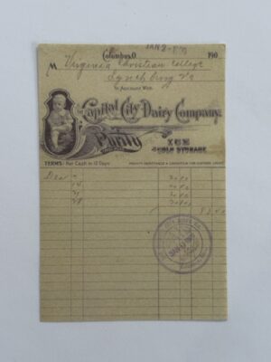 14cm x 10cm Paper - Capital City Dairy