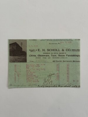 14cm x 10cm Paper - E H Scholl