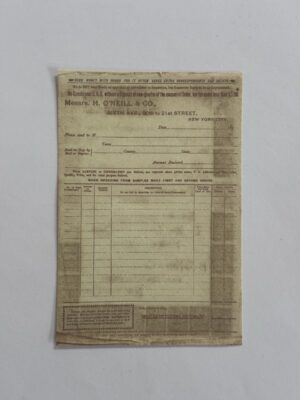 14cm x 10cm Paper - H O'Neill & Co