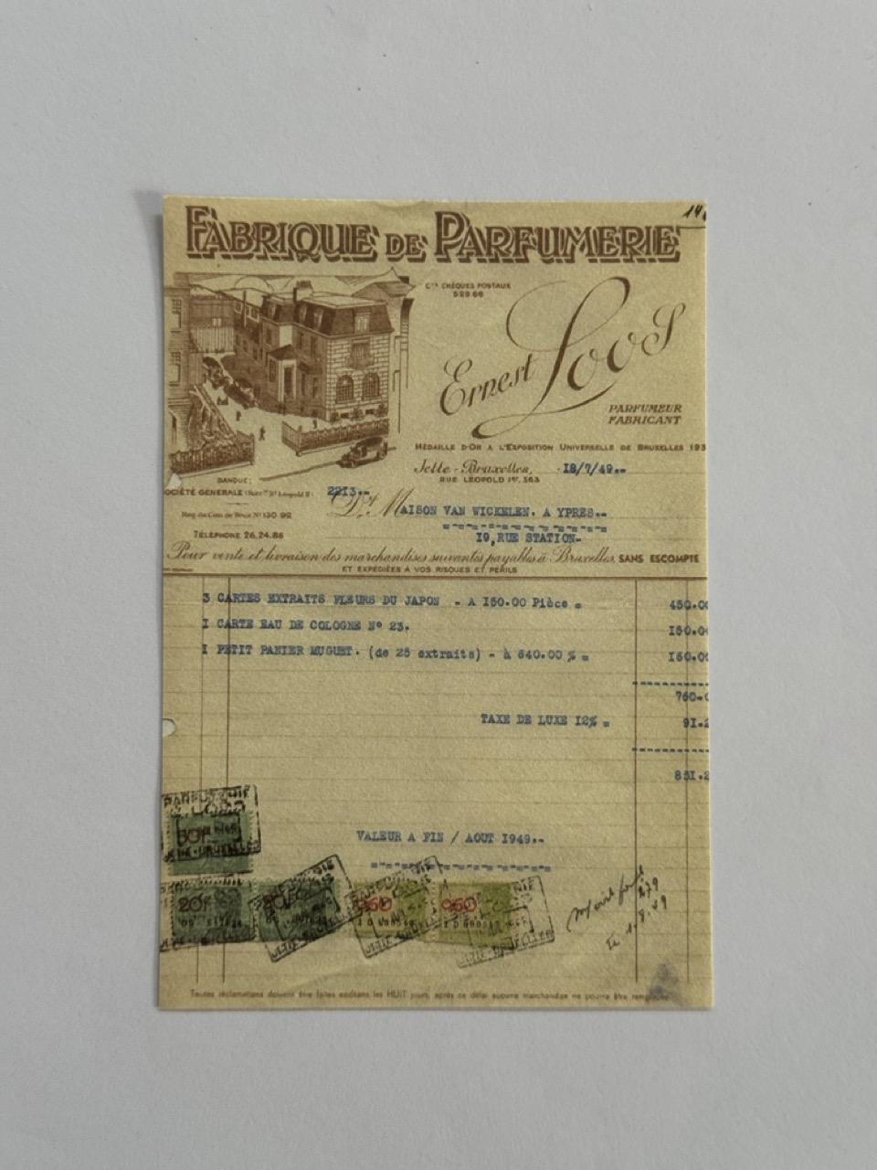14cm x 10cm Paper - Fabrique De Parfumerie