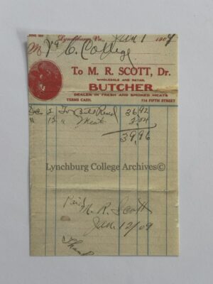 14cm x 10cm Paper - Butcher