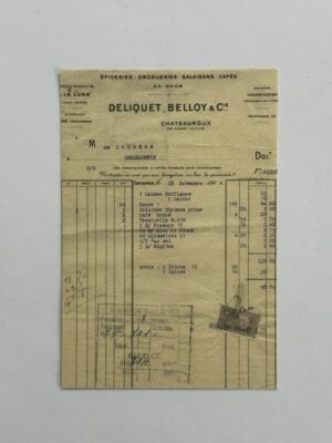 14cm x 10cm Paper - Deliquet Belloy