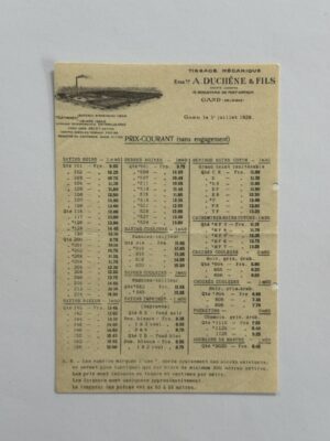 14cm x 10cm Paper - A Duchene & Fils