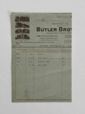 14cm x 10cm Paper - Butler Broth