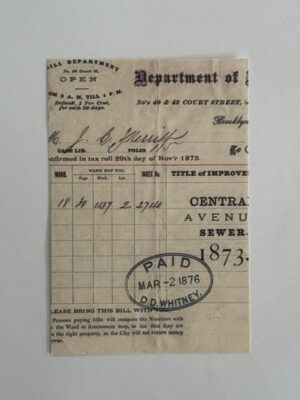14cm x 10cm Paper - Department