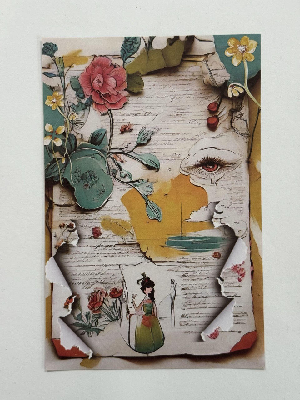 21cm x 14cm Paper - Eye