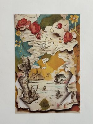 21cm x 14cm Paper - Lake