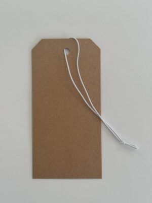 12cm x 6cm - Kraft Swing Tag