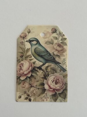 7.5cm x 5cm - Blue Jay Swing Tag