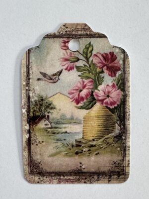 7cm x 4.5cm - Flower in Pot
