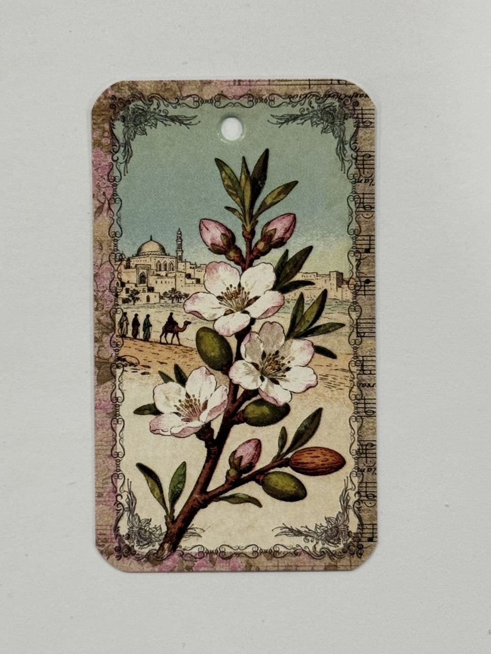 7cm x 4.5cm - Flowers