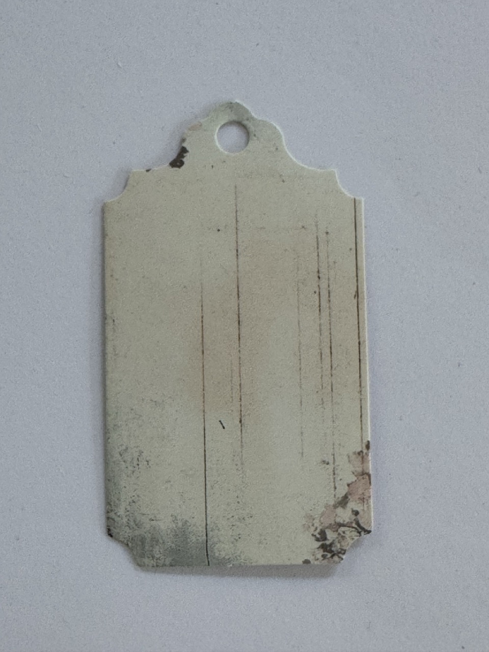 7cm x 4cm - White Wash Tag