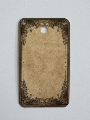 7cm x 4cm - Vintage Tag