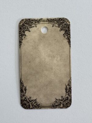 7cm x 4cm - Vintage Tag