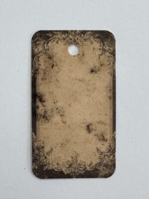 7cm x 4cm - Vintage Tag