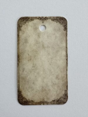 7cm x 4cm - Vintage Tag
