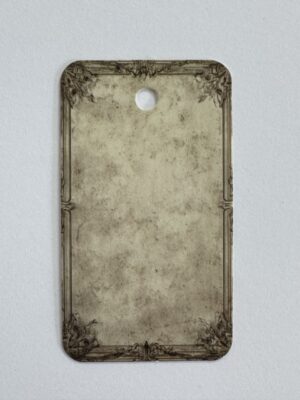 7cm x 4cm - Vintage Tag