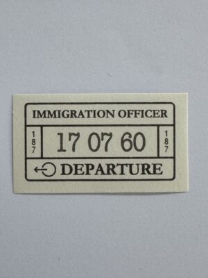 6cm x 3.5cm - Ticket - 170760