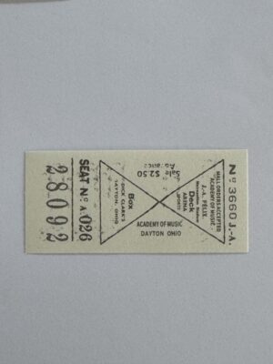 7cm x 3cm - Ticket - 28092