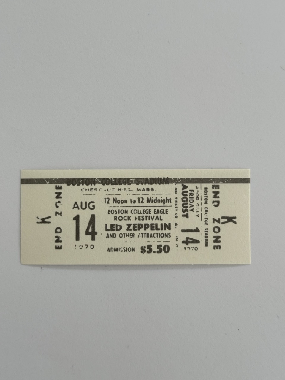 8cm x 3.5cm - Ticket - 14