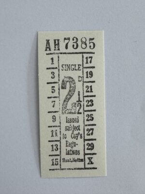 7cm x 3cm - Ticket - 7385