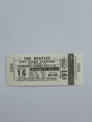 8cm x 3.5cm - Ticket - 16