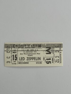 8cm x 3.5cm - Ticket - 15