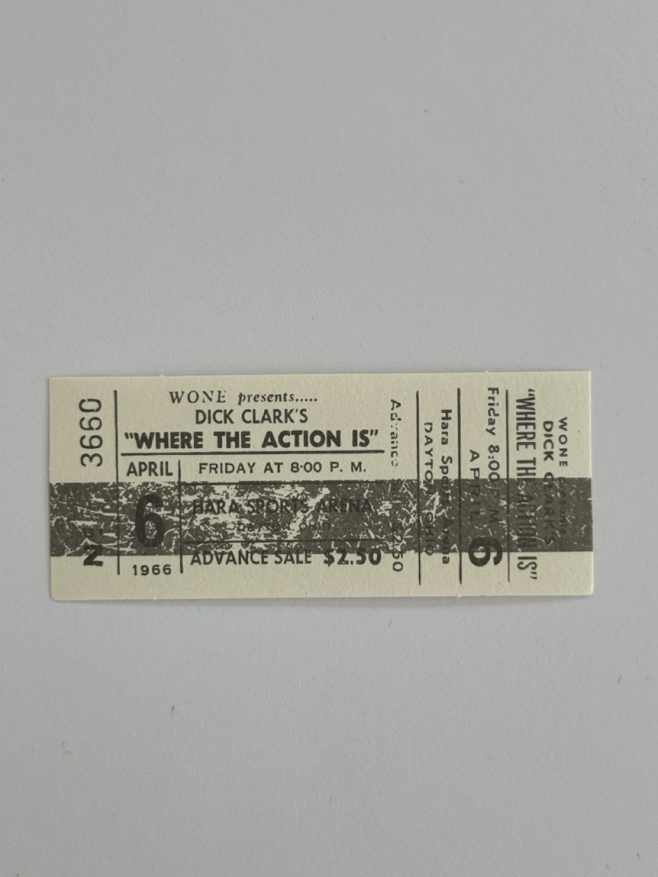 8cm x 3.5cm - Ticket - 6