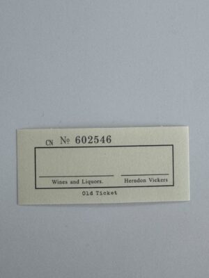 8cm x 3.5cm - Ticket - 602546