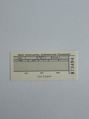8cm x 3.5cm - Ticket - 73494