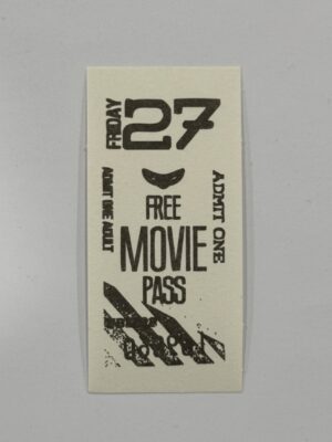 7cm x 3.5cm - Ticket - 27