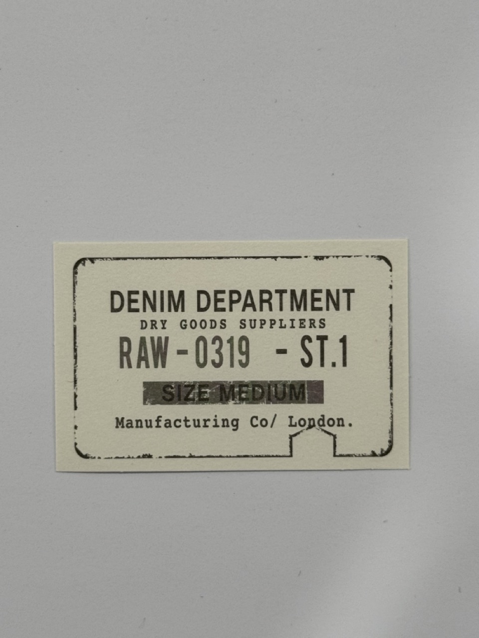 7cm x 4.5cm - Ticket - 0319