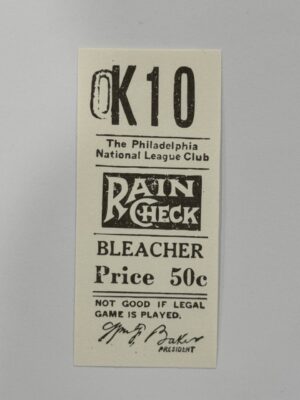 10cm x 4.5cm - Ticket - K10
