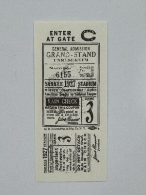10cm x 4.5cm - Ticket - 3