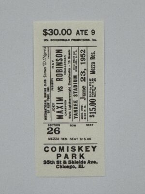 10cm x 4.5cm - Ticket - ATE 9