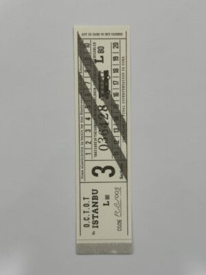 13.5cm x 3.5cm - Ticket - 3
