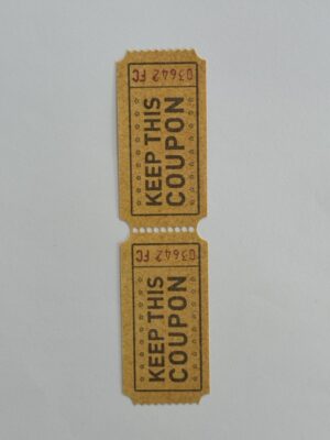13.5cm x 3.5cm - Ticket 03642