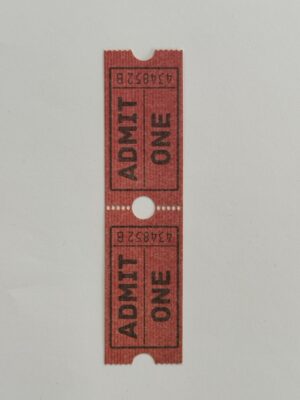 13.5cm x 3.5cm - Ticket 434852